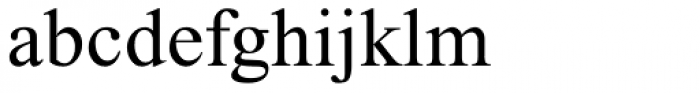 Harel Sans MF Light Font LOWERCASE