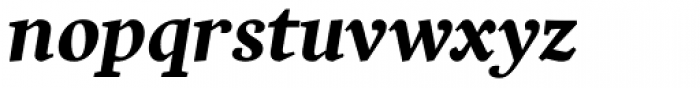 Harfang ExtraBold Italic Font LOWERCASE