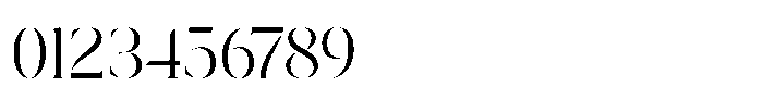 Harfine Regular Font OTHER CHARS