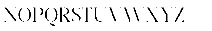 Harfine Regular Font UPPERCASE