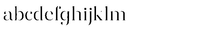 Harfine Regular FONT