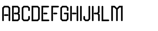 Hargen Regular Font UPPERCASE