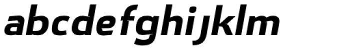 Hargloves Bold Italic Font LOWERCASE