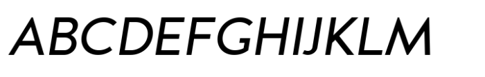 Hargreave Medium Italic Font UPPERCASE