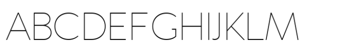 Hargreave Thin Font UPPERCASE