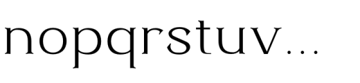 Haritego Regular Font LOWERCASE