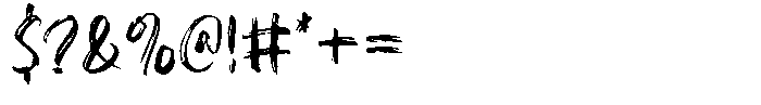 Harjimed Font OTHER CHARS