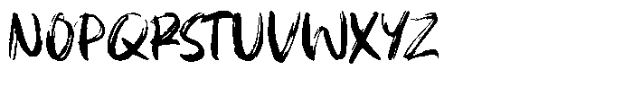 Harjimed Font UPPERCASE