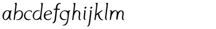 Harlan Italic Font LOWERCASE