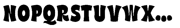 Harley Maykids Font UPPERCASE