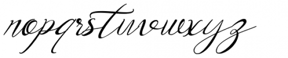 Harleyquin Italic Font LOWERCASE