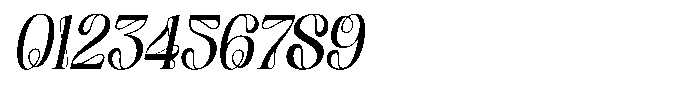 Harlios Italic Font OTHER CHARS