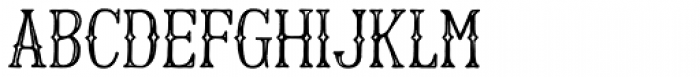 Harman Western Inline Font UPPERCASE
