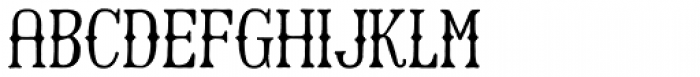 Harman Western Font LOWERCASE