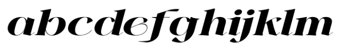 Harmond Extra Bold Italic Expanded FONT