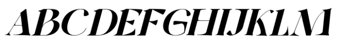 Harmond Extra Bold Italic Font