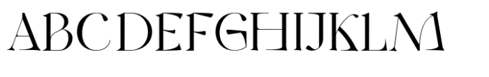 Harmond Regular Font UPPERCASE