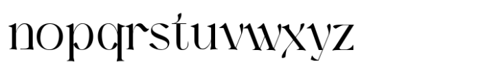 Harmond Variable Font LOWERCASE