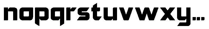 Harmone Font LOWERCASE