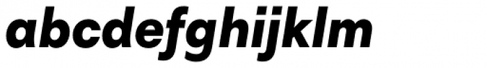 Harmonia Sans Pro Cyrillic Black Italic Font LOWERCASE