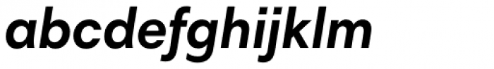Harmonia Sans Std Bold Italic Font LOWERCASE