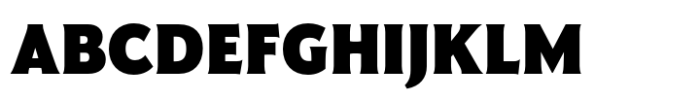 Harmonique Black Font UPPERCASE