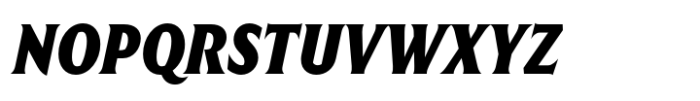 Harmonique Display Black Italic Font UPPERCASE