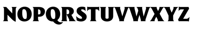 Harmonique Display Black Font UPPERCASE