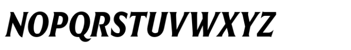 Harmonique Display Bold Italic Font UPPERCASE