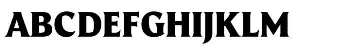 Harmonique Display Heavy Font UPPERCASE