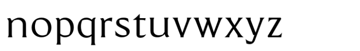 Harmonique Display Light Font LOWERCASE