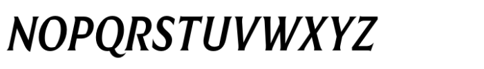 Harmonique Display Medium Italic Font UPPERCASE
