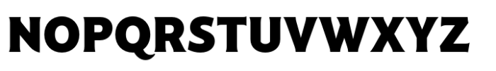 Harmonique Heavy Font UPPERCASE