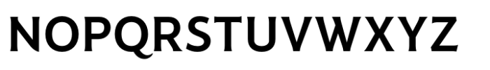 Harmonique Medium Font UPPERCASE