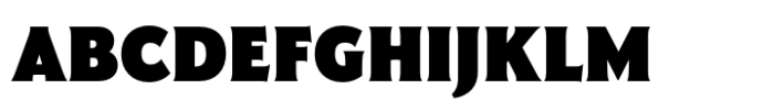 Harmonique Ultra Font UPPERCASE