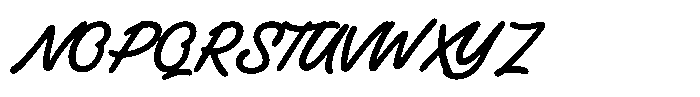 Harney Script Regular Font UPPERCASE