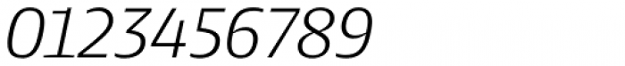 Harrison Serif Pro Light Italic Font OTHER CHARS