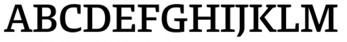 Harrison Serif Pro Medium Font UPPERCASE