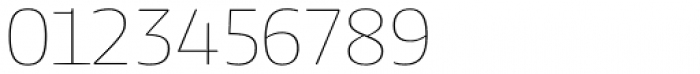Harrison Serif Pro Thin Font OTHER CHARS