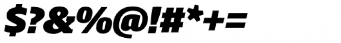 Harrison Serif Pro Ultra Italic Font OTHER CHARS