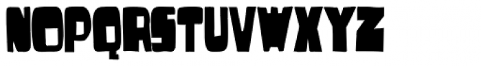 Harrumph Condensed Font LOWERCASE