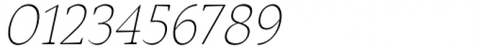 Hartia Light Italic Font OTHER CHARS