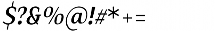 Hartia Semi Bold Italic Font OTHER CHARS