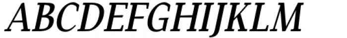 Hartia Semi Bold Italic Font UPPERCASE