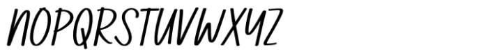 Hartsine Font LOWERCASE