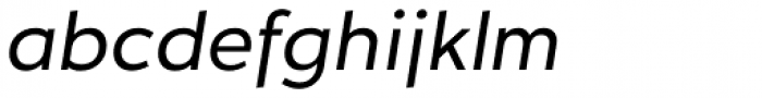 Hartwell Alt Medium Italic Font LOWERCASE