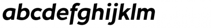 Hartwell Bold Italic Font LOWERCASE