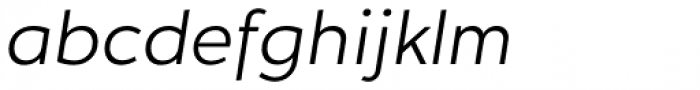 Hartwell Regular Italic Font LOWERCASE