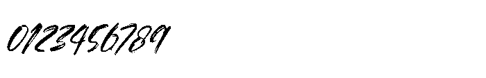 Haruki Stroke Italic Font OTHER CHARS