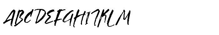 Haruki Stroke Regular Font UPPERCASE
